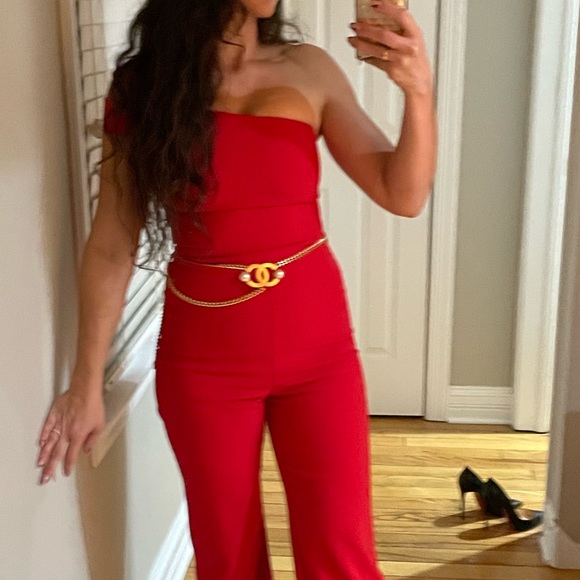 Chanel Gold and Pearl Large Double Chain Two Way Belt & Necklace - Picture 3 of 10